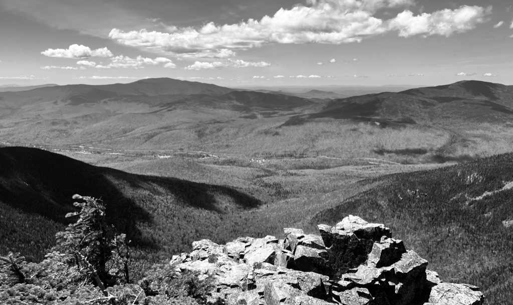 Looking west from Mt. Liberty